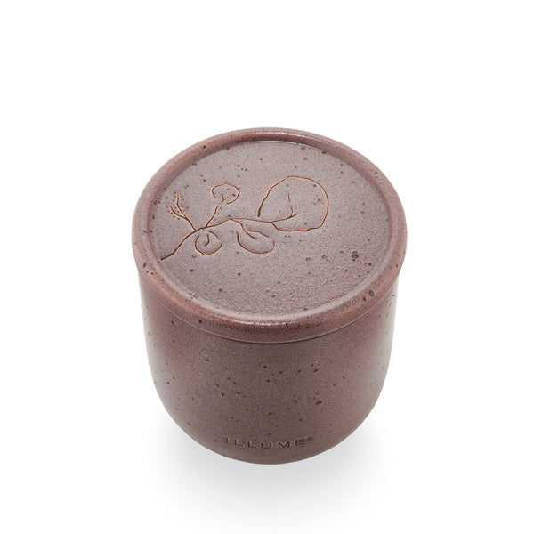 Illume Cypress Lavender Medium Outdoor Ceramic Candle