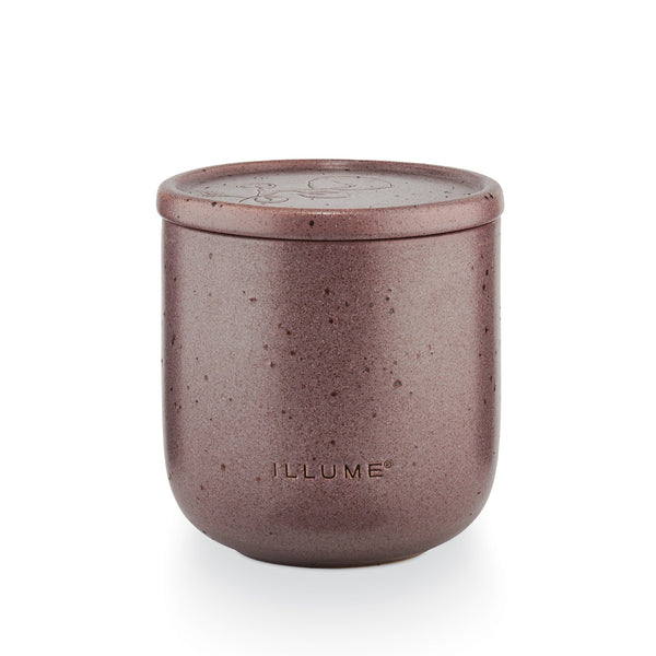 illume Cypress Lavender Medium Outdoor Ceramic Candle