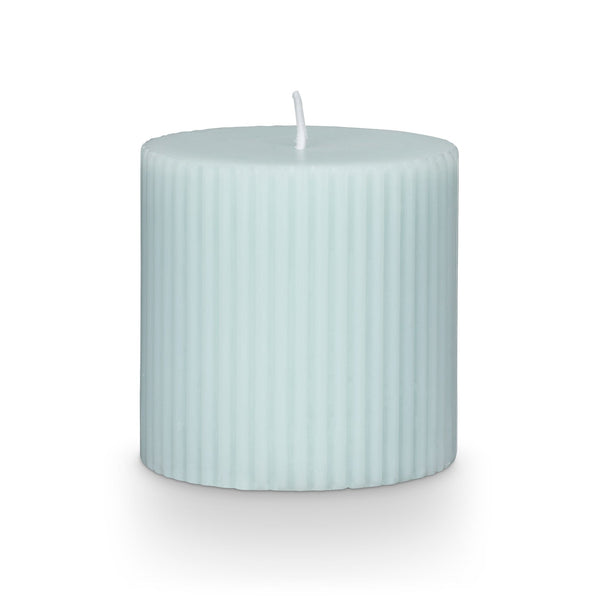Illume Fresh Sea Salt Small Fragranced Pillar Candle