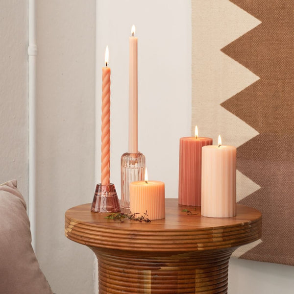 Illume Assorted Burnt Orange Candle Tapers 3-Pack