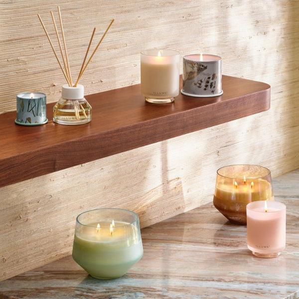 Illume Assorted White Taper Candles 3-Pack