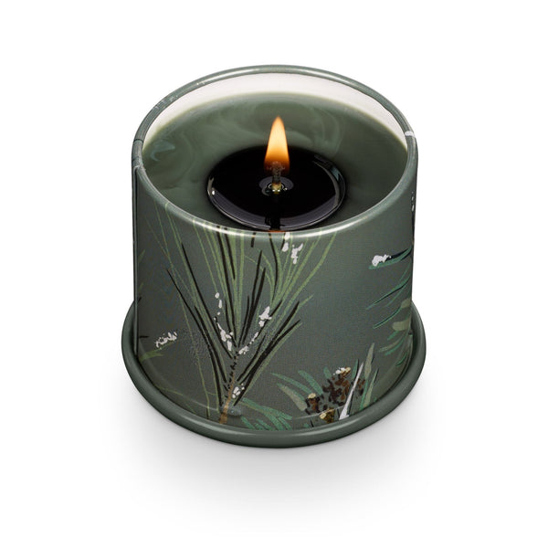 Illume Balsam & Cedar Demi Vanity Tin Candle