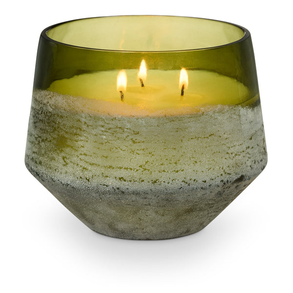 Illume Balsam & Cedar Large Baltic Glass Candle