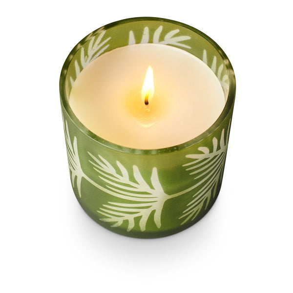 Illume Balsam & Cedar Pine Glass Candle
