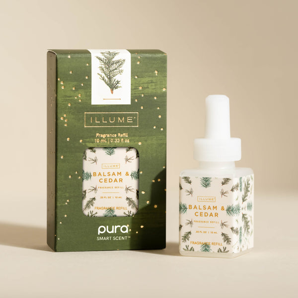 illume Balsam & Cedar Pura Smart Vial Refill Info