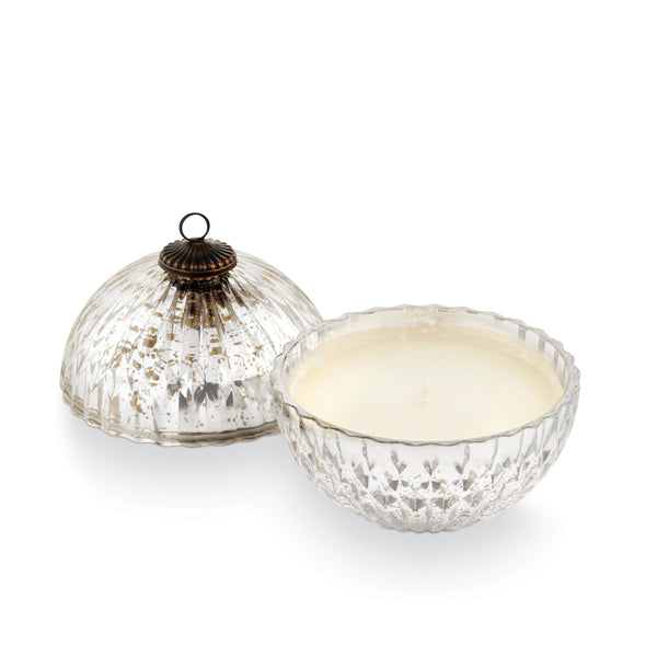 Illume Balsam & Cedar Silver Mercury Ornament Candle