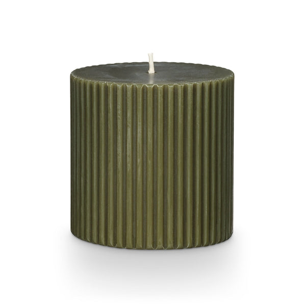 Illume Balsam & Cedar Small Fragranced Pillar Candle