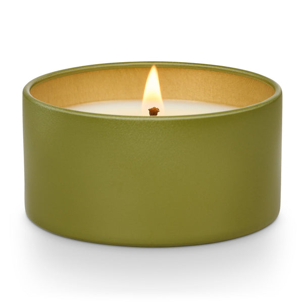 Illume Black Pepper And Hemp Cork Tin Candle