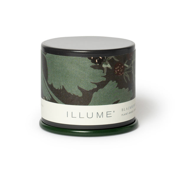 illume Blackberry Absinthe Demi Vanity Tin Candle