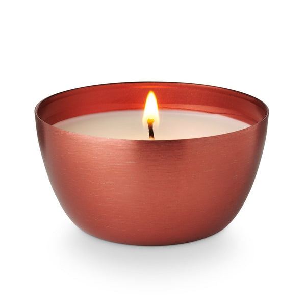 Illume Brandied Pear Sparkle Lidded Tin Candle