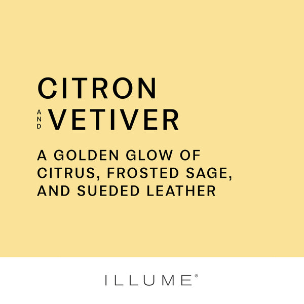 Illume Citron And Vetiver Cork Tin Candle