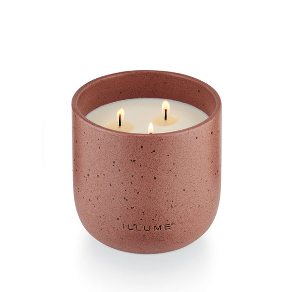 Illume Citrus Cedarleaf Medium Outdoor Ceramic