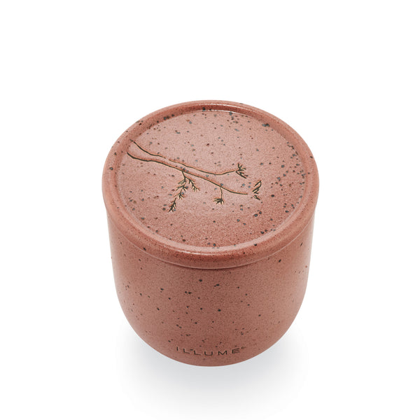 Illume Citrus Cedarleaf Medium Outdoor Ceramic