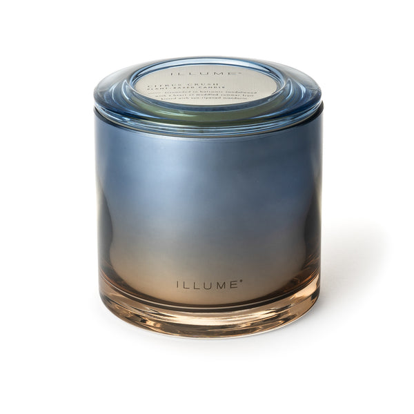 illume Citrus Crush Statement Glass Candle