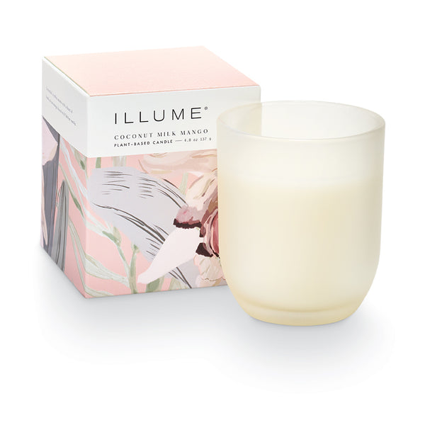 illume Coconut Milk Mango Baby Boxed Glass Candle