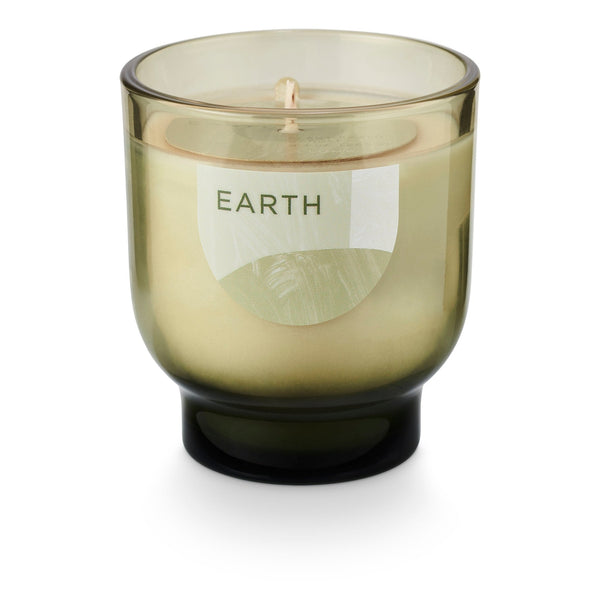 illume Earth Element Glass Candle
