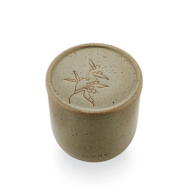 Illume Eucalyptus Ylang Medium Outdoor Ceramic