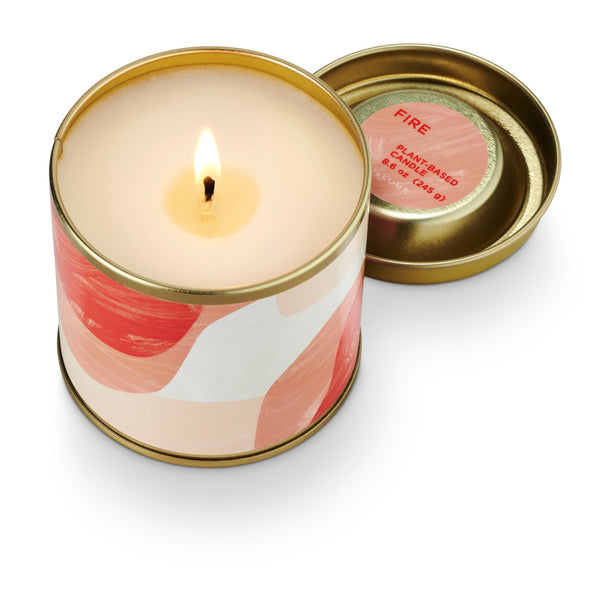 Illume Fire Element Tin Candle