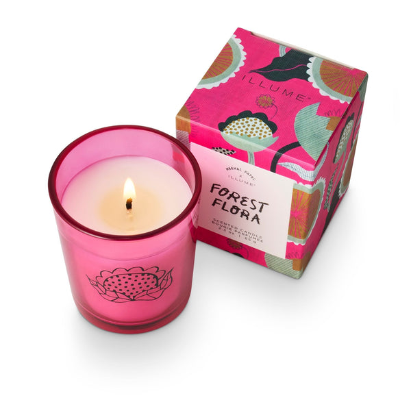 Illume Forest Flora Artist Boxed Votive Candle