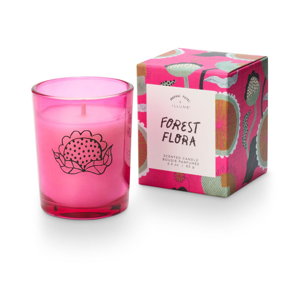 illume Forest Flora Artist Boxed Votive Candle