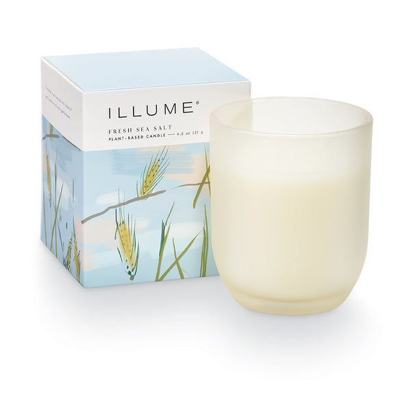 illume Fresh Sea Salt Baby Boxed Glass Candle