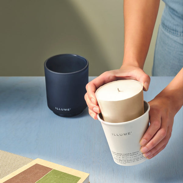 Illume Fresh Sea Salt Boxed Glass Candle Refill