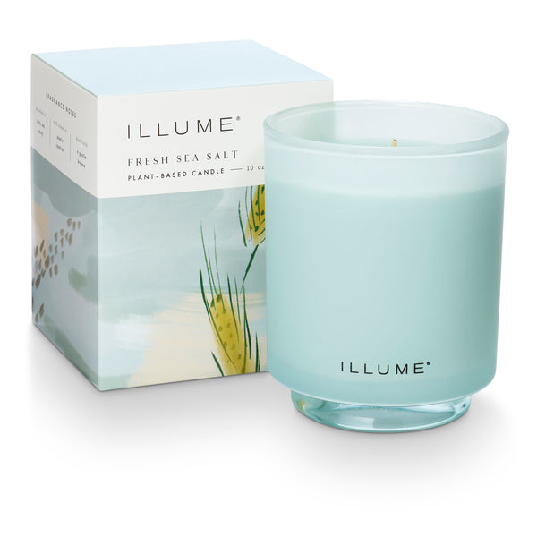 illume Fresh Sea Salt Boxed Glass Candle