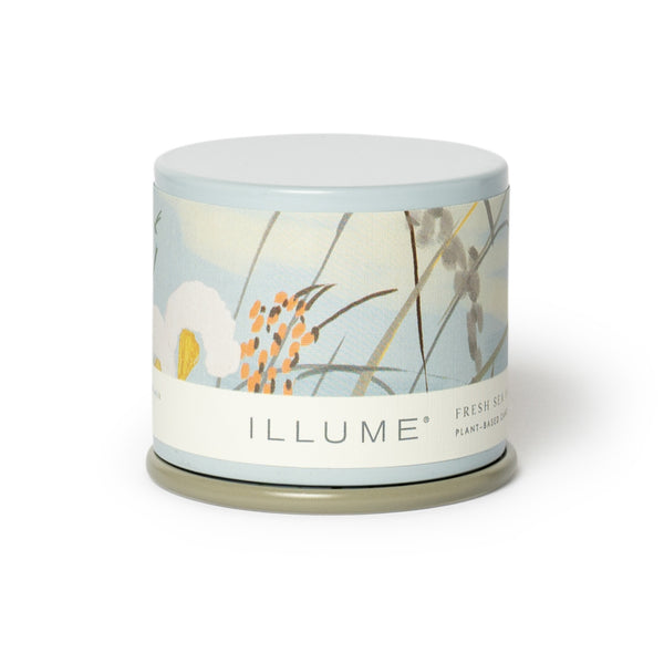 illume Fresh Sea Salt Demi Vanity Tin Candle
