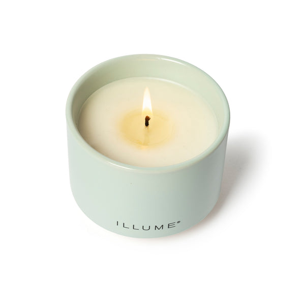 Illume Fresh Sea Salt Matte Ceramic Candle