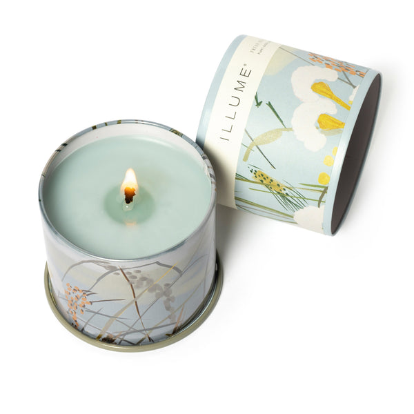 Illume Fresh Sea Salt Vanity Tin Candle
