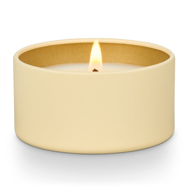 Illume Ginger Lemon And Yuzu Cork Tin Candle