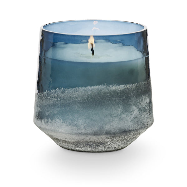 Illume Hidden Lake Baltic Glass Candle