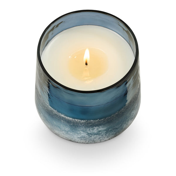 Illume Hidden Lake Baltic Glass Candle