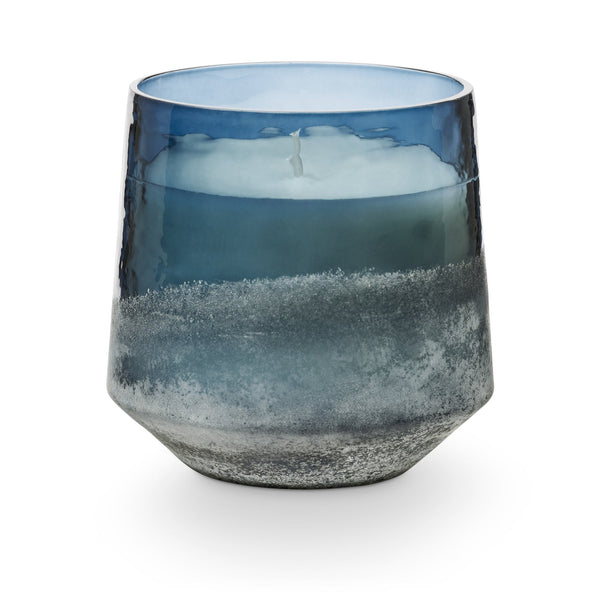 illume Hidden Lake Baltic Glass Candle