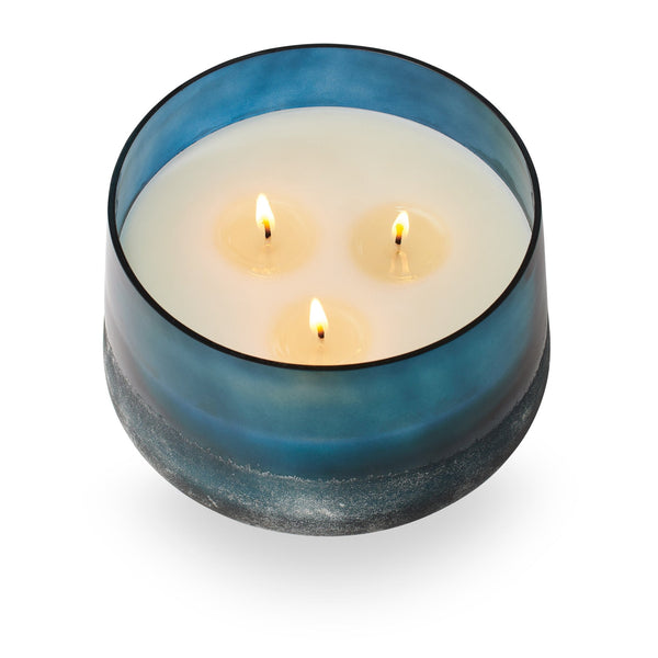 Illume Hidden Lake Large Baltic Glass Candle