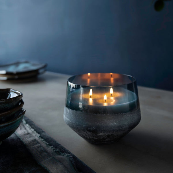 Illume Hidden Lake Large Baltic Glass Candle