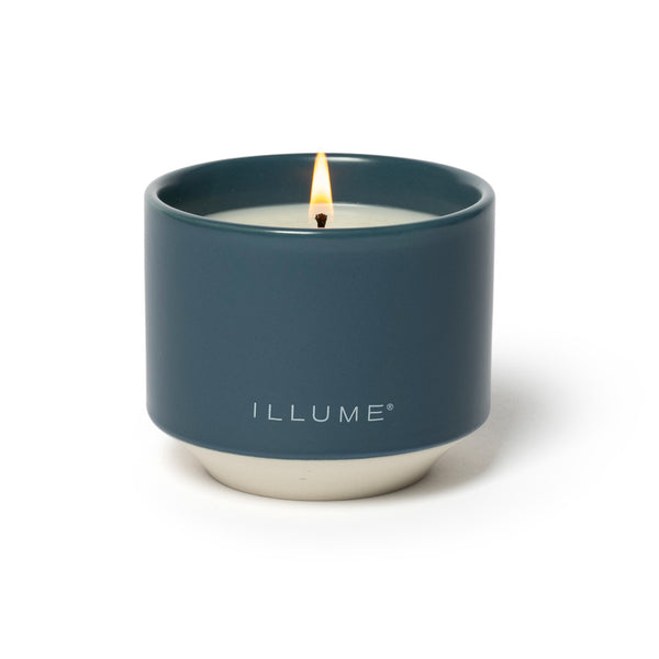 Illume Hidden Lake Matte Ceramic Candle