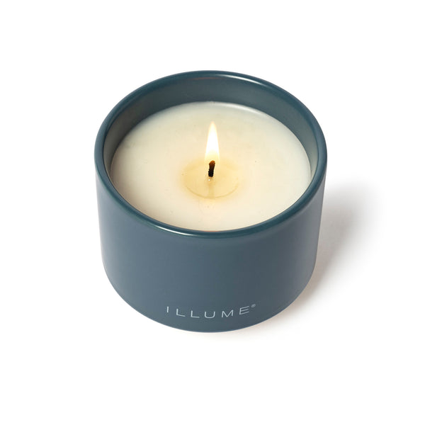 Illume Hidden Lake Matte Ceramic Candle