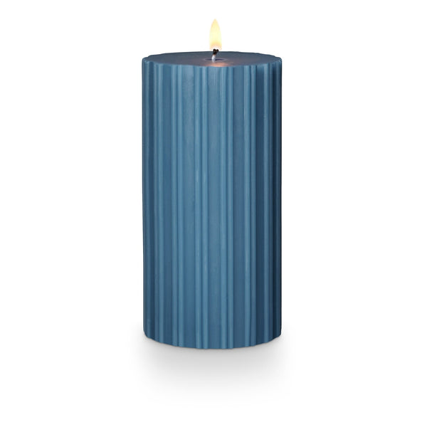 Illume Hidden Lake Medium Fragranced Pillar Candle