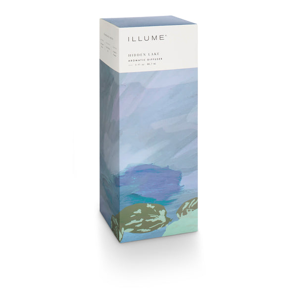 Illume Hidden Lake Refillable Aromatic Diffuser