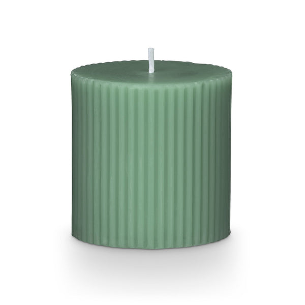 Illume Hinoki Sage Small Fragranced Pillar Candle