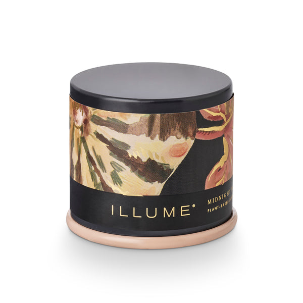 illume Midnight Pumpkin Demi Vanity Tin