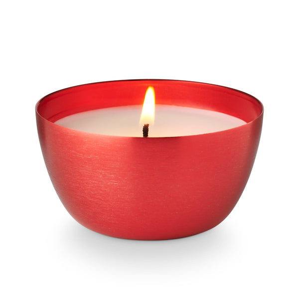 Illume Mistletoe Kisses Sparkle Lidded Tin Candle