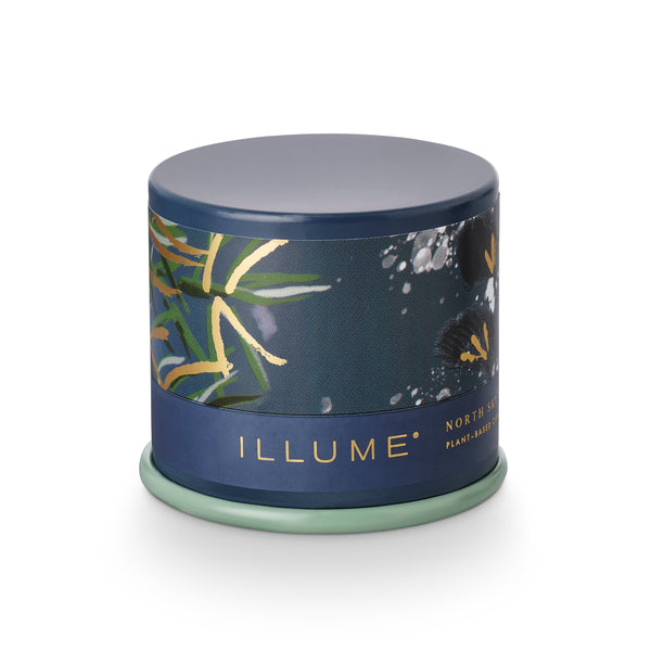 illume North Sky Demi Vanity Tin Candle