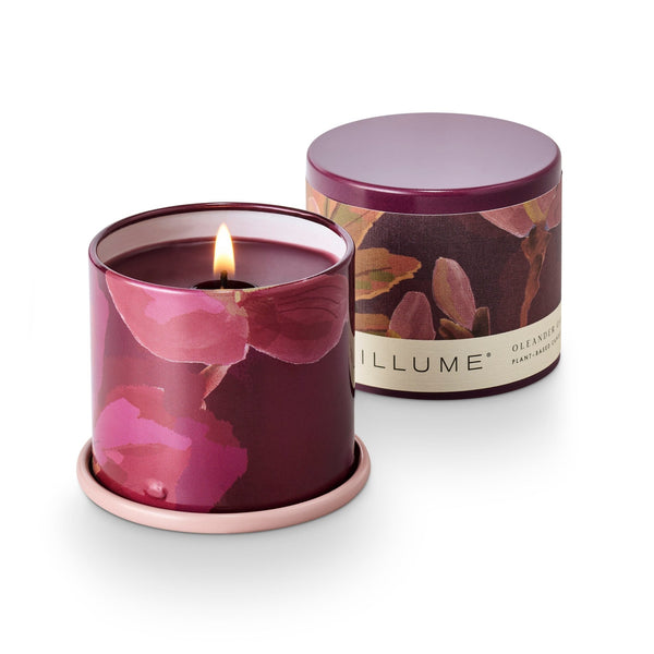 Illume Oleander Oak Demi Vanity Tin Candle
