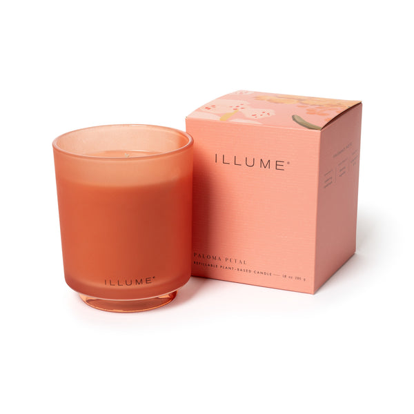 illume Paloma Petal Boxed Glass Candle