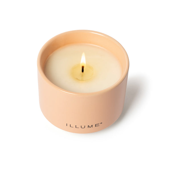 Illume Paloma Petal Matte Ceramic Candle