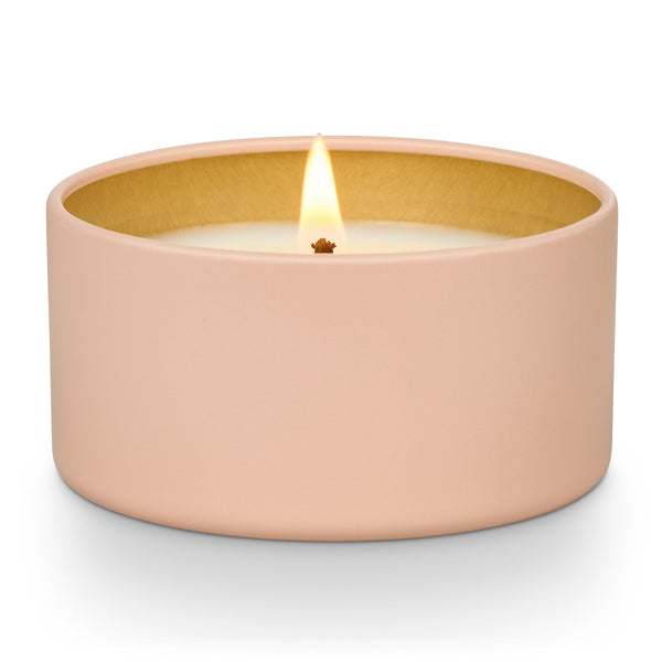Illume Pampas Grass And Fig Cork Tin Candle