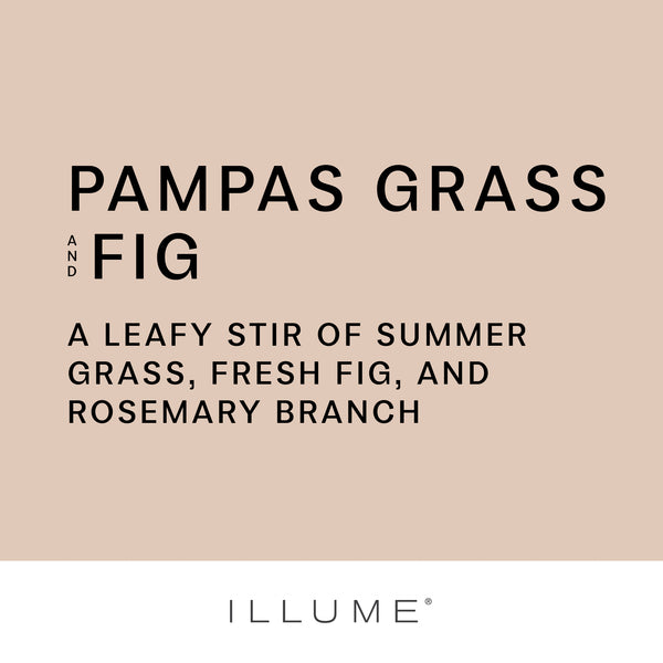 Illume Pampas Grass And Fig Cork Tin Candle