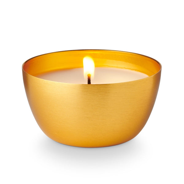 Illume Popcorn Garland Sparkle Lidded Tin Candle